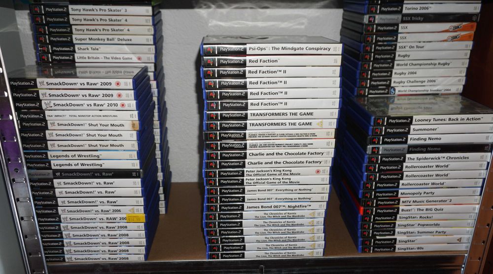 Лот от 625 игри за PS2/PS3/PS4 Okami/God of War 2/SVR 2011/Crash/GT3