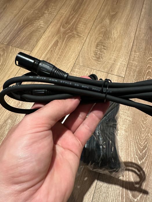Cabluri DMX noi. Cabluri lumini. Lungime 2 metri
