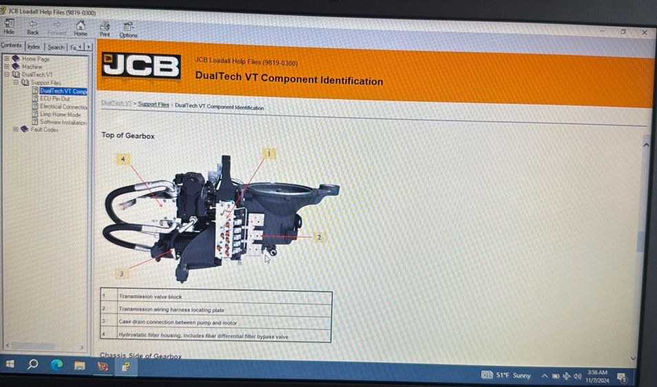 Tester/Diagnoza JCB Original V23.2.7 din 03.2023+Laptop Lenovo L490