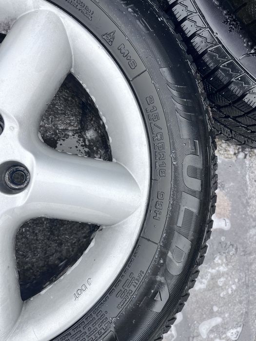 Джанти с гуми nissan x trail t30 215/65/16