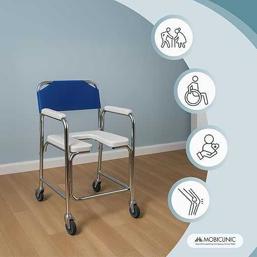 Комбинирана инвалидна количка Mobiclinic Manzanares , Ергономична, до 100 кг.