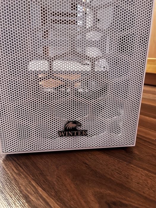 Корпус для ПК Wintek (белый, стекло)