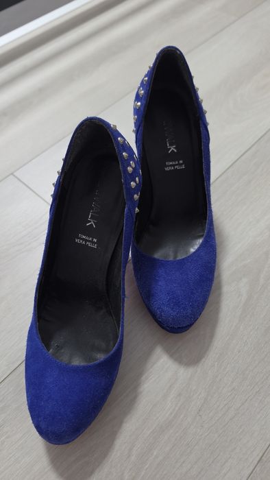 Pantofi piele intoarsa 37