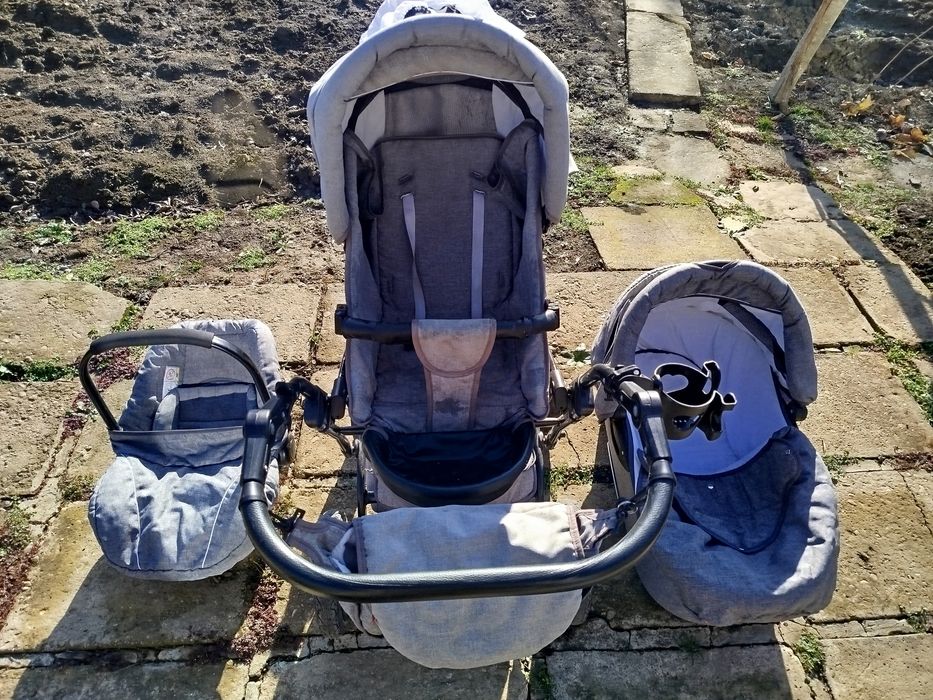 Количка 3 в 1 s line adbor