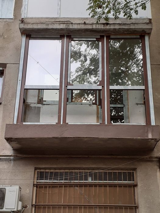 Reparati glafuri dupa montaj uși ferestre balcoane ,zugraveli