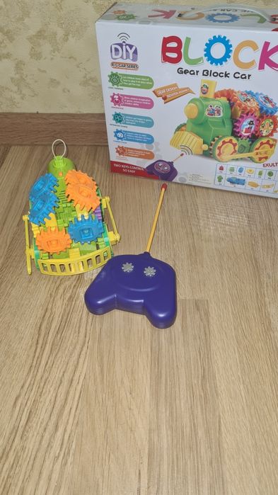 Паровозик-конструктор