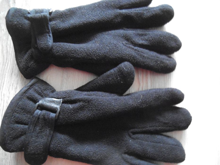 Черни ски ръкавици