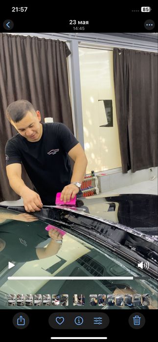 Броно плёнка танировка салон ламинация