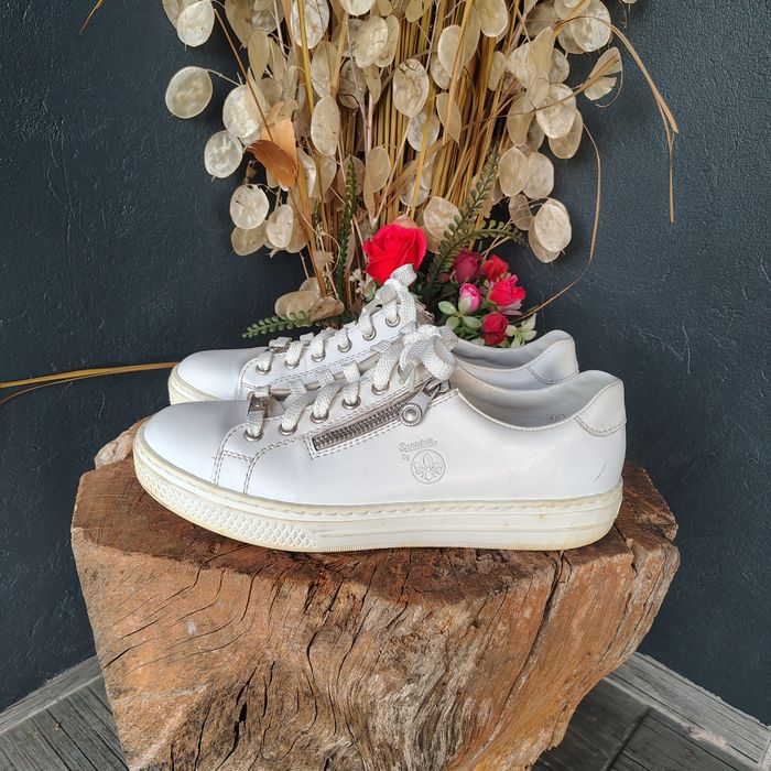 Rieker, sneakers damă piele naturală, pantofi sport casual