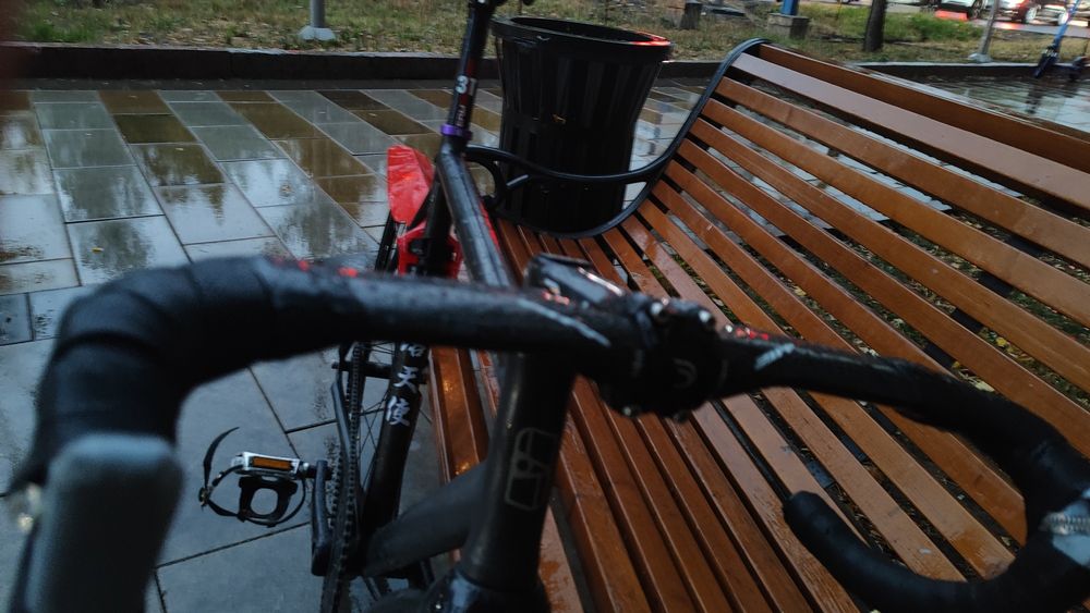 Fixed gear почти фул карбон