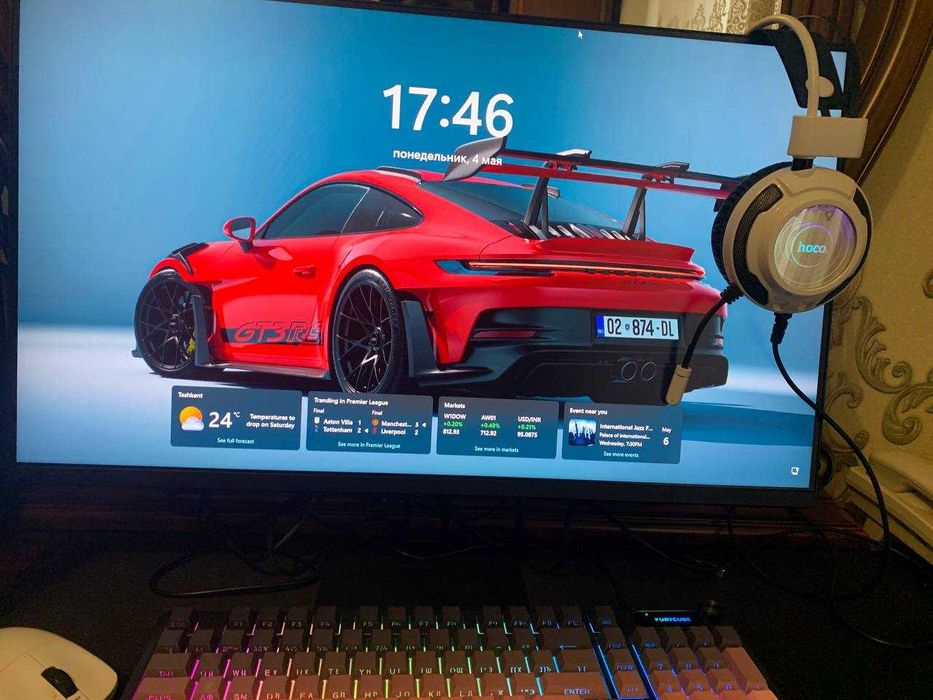 Игровой ПК + монитор 180Hz — готов к играм