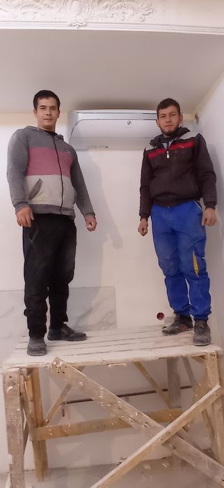 Kandisaner O'rnatish.Установка Кондиционеров