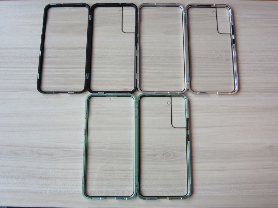 Samsung Galaxy S22 Ultra / S22+ / Двоен 360 градуса магнитен кейс