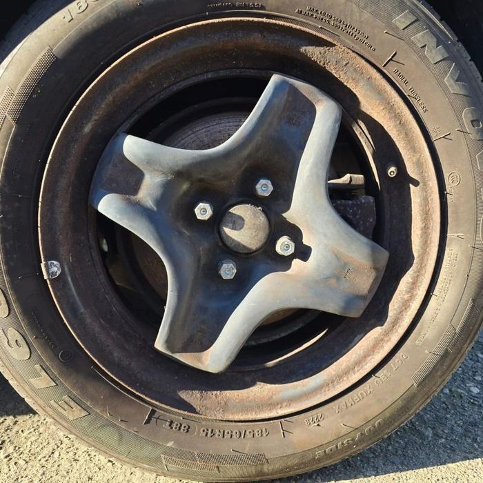 Set jante tabla otel 4x100 R15 Opel Corsa E