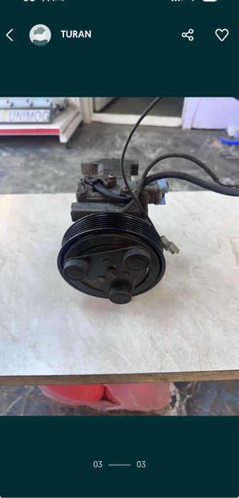 Компрессор кондиционера Приора