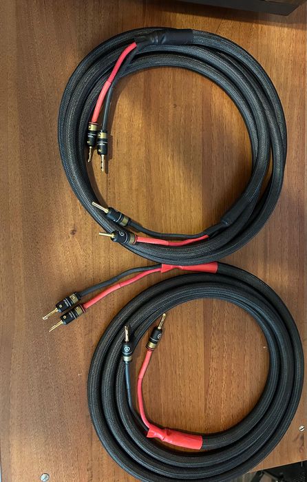 Doua Cabluri boxe Monster M1 mk2 cu mufe Viablue