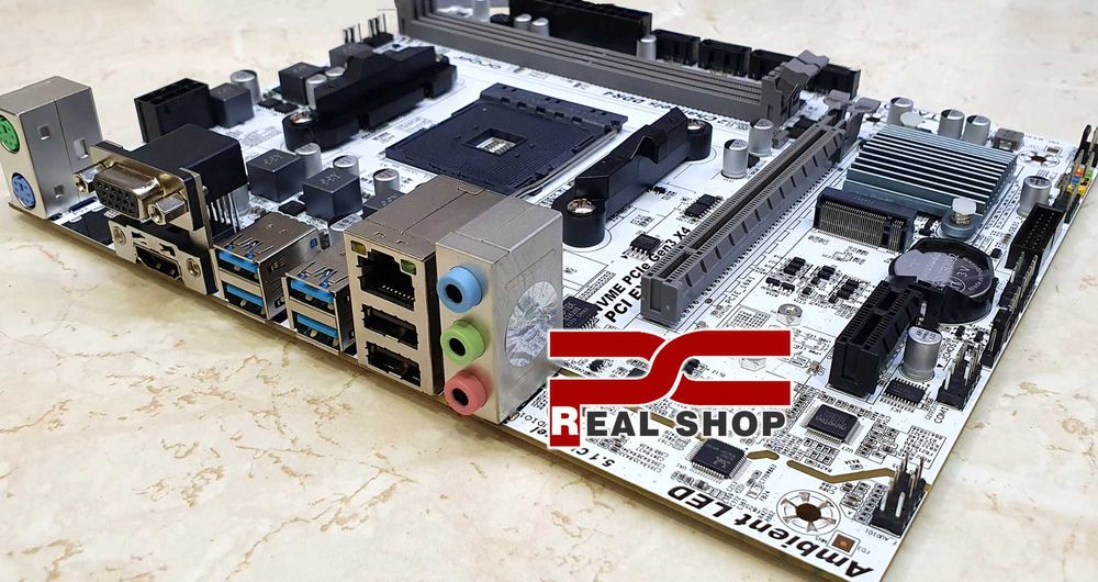 AMD-GAME: ONDA B550-WH + RYZEN 5 5600X 6/12 +16GB DDR4 3200 ~i5 12400F