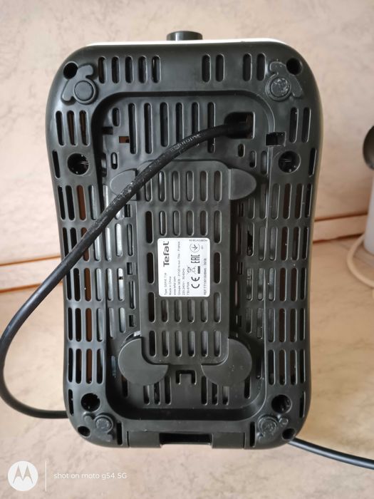 TОСТЕР за две филии TRFAL T34,  5 степени, бял, запазен