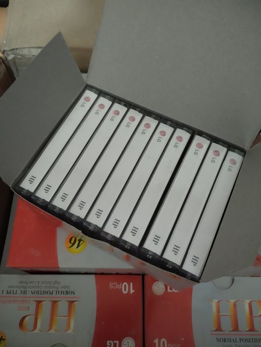 Аудио касеты LG новые