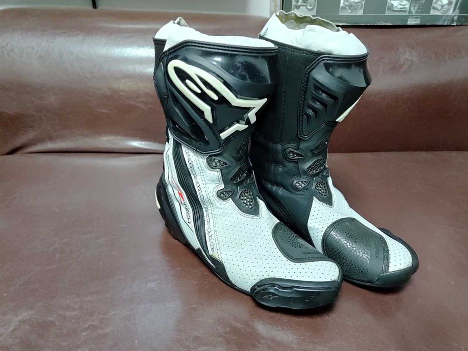 Мото ботуши Alpinestars Supertech R Perforated вентилирани номер 42