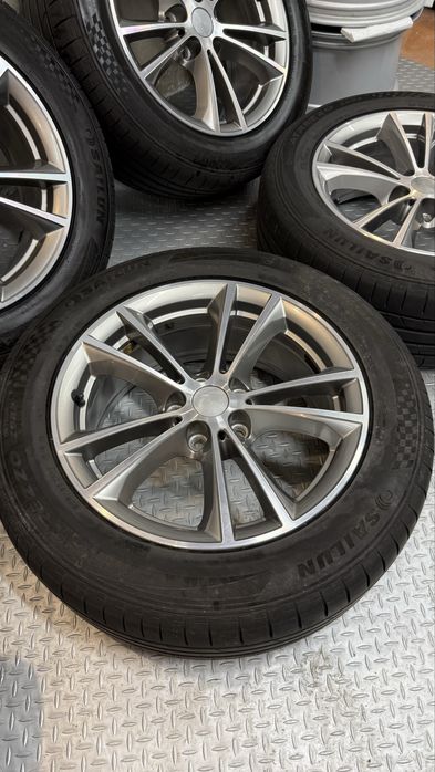 Оригинални 5х112 17” Ronal с летни гуми