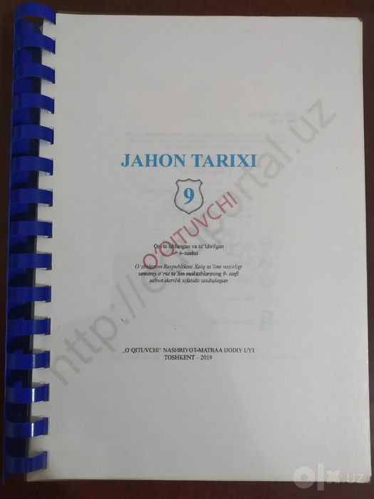 9-sinf jahon tarixi