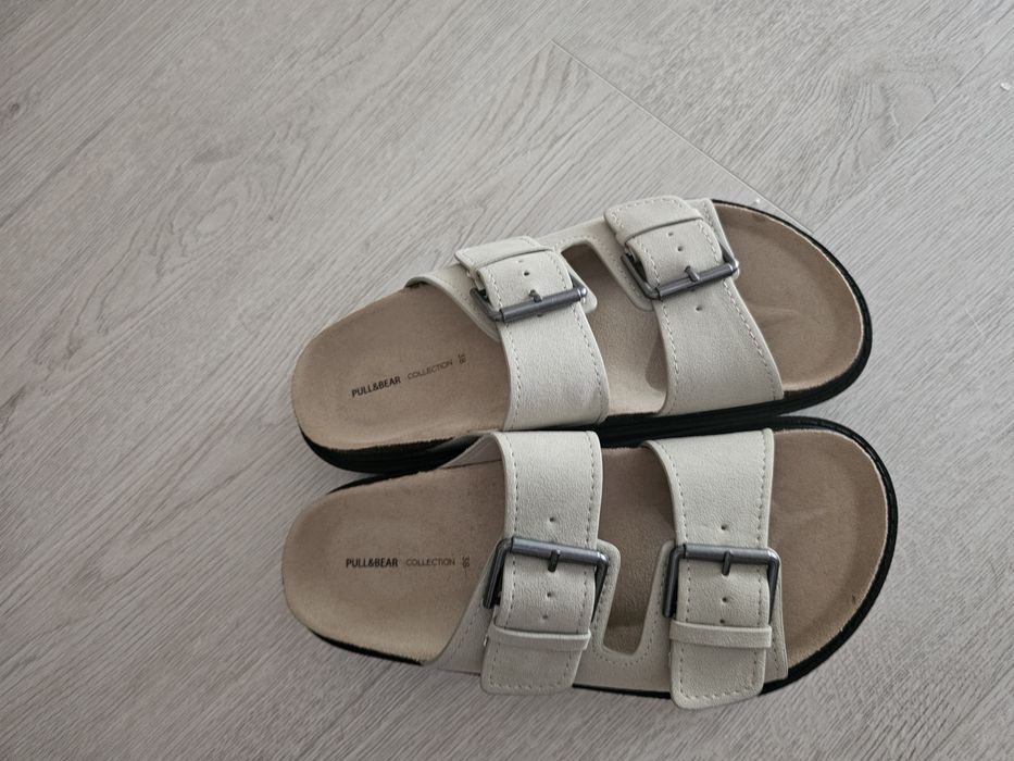Saboti/slapi/sandale pull and bear marimea 38 noi