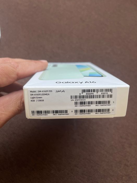 Samsung galaxy A16 4 gb RAM 120 gb memorie