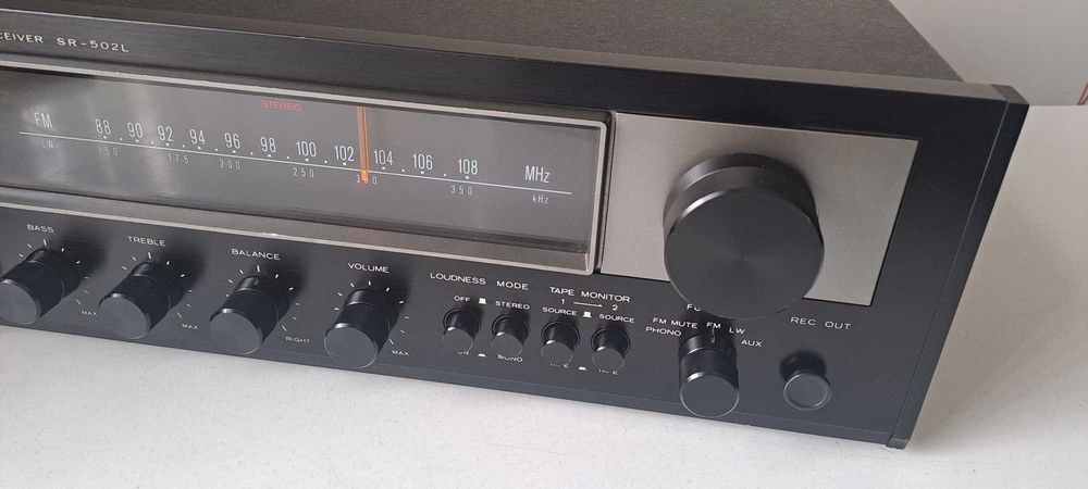 Hitachi SR-502L Amplificator Japan Amplituner Vintage Statie Scala AC