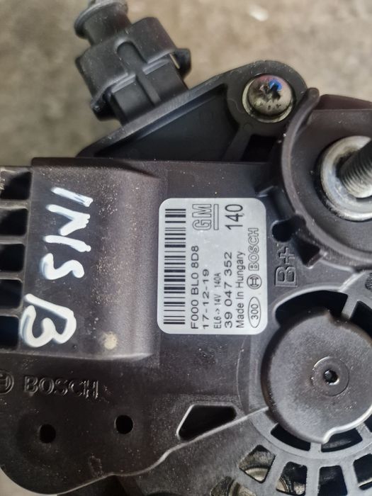 Alternator,Electromotor Opel insignia B motor 2.0cdti B20DTH an 2017-
