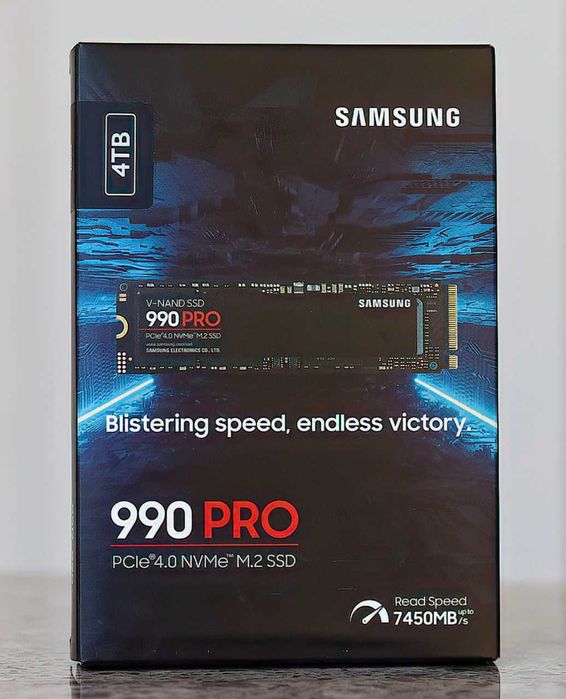 SSD Samsung 990 PRO 4TB, PCIe Gen 4.0 x4, NVMe, M.2