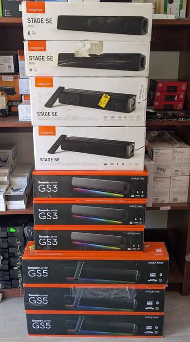 Саундбари Creative Stage Pro SE Sound Blaster GS3 GS3 Bluetooth Разопаковани Продукти с Гаранция