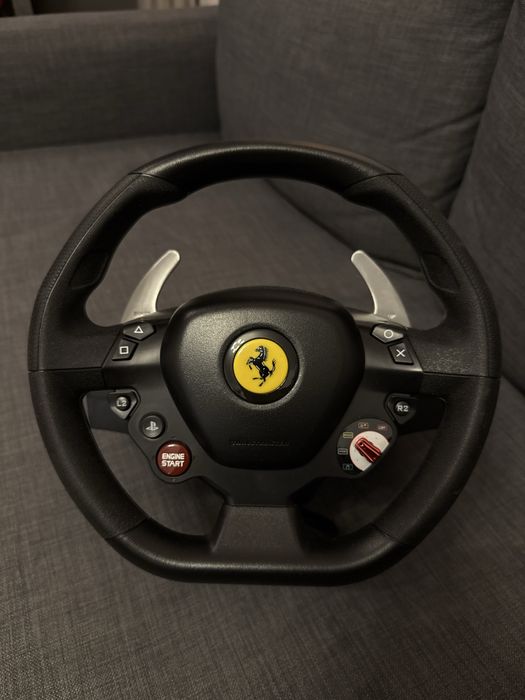 Volan gaming THRUSTMASTER T80 Ferrari 488 GTB Edition, PS5/PC, negru