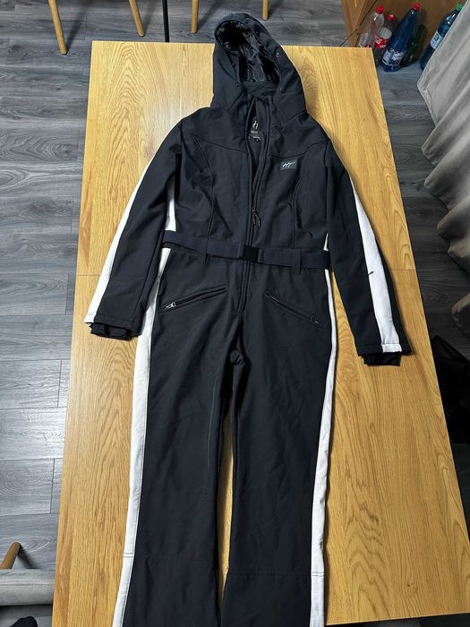 Costum Schi Dama HOTIAN Negru Marime M Intreg Impermeabil