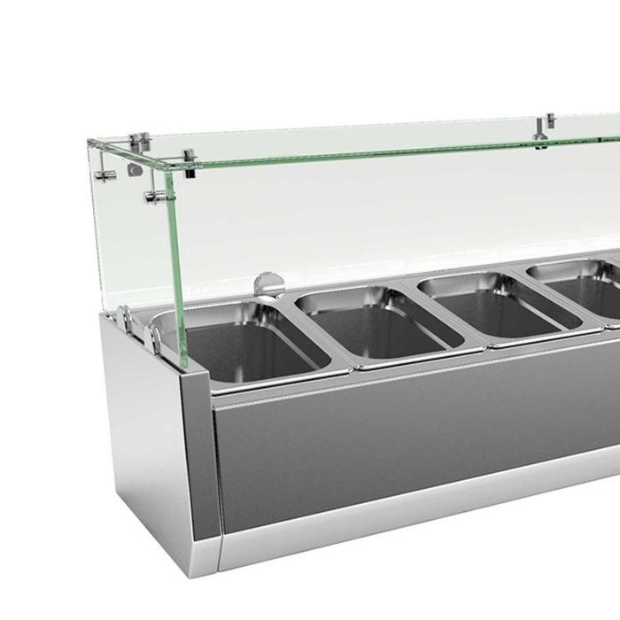 Vitrina de ingrediente capacitate 10 cuve gn1/4 putere 180w Bilancia