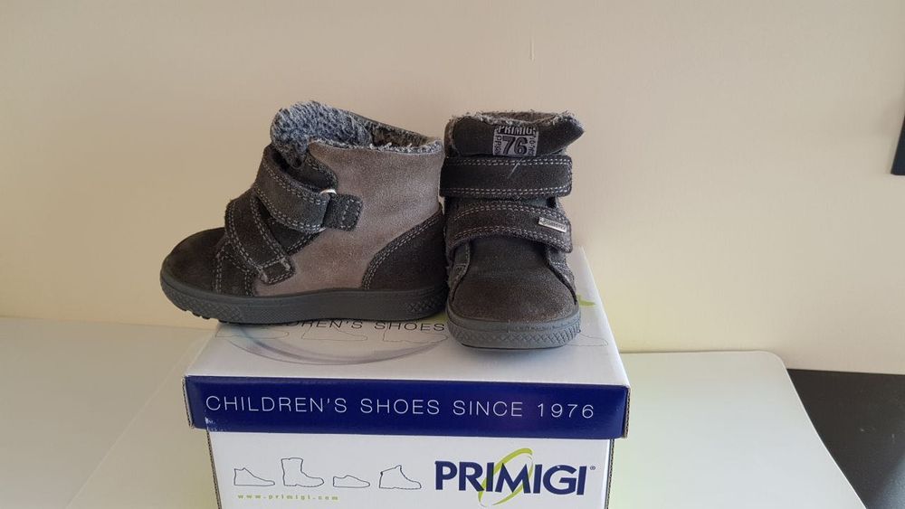 Primigi, Ghete de piele intoarsa, Bleumarin/ Gri, mărimea 23
