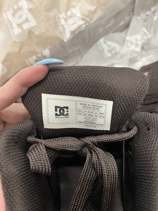 DC кецове court graffik на платформа