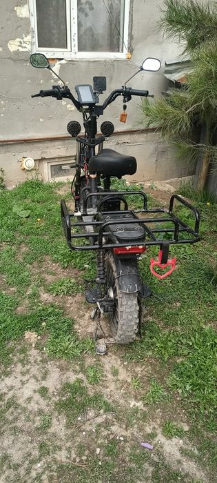 Продам электровелосипед 2-акума