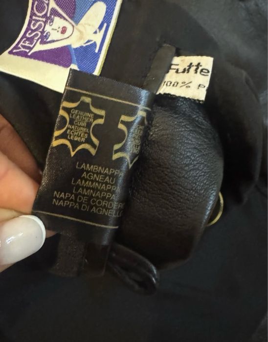 Geaca piele naturala