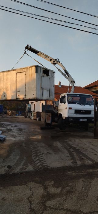 Услуги със автокран и самосвал