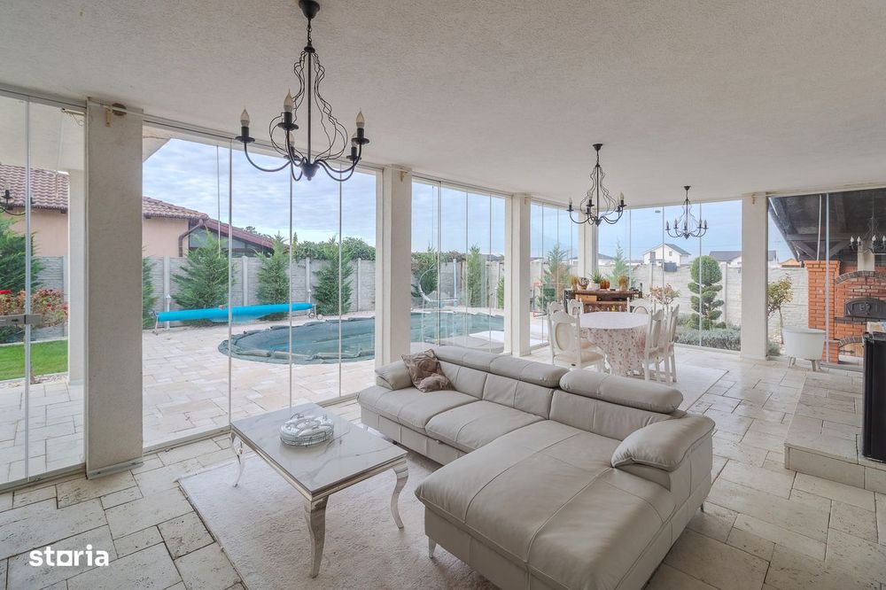 Casa Santandrei 5 Dormitoare 355 mp Utili Piscina Garaj si 2 Terase