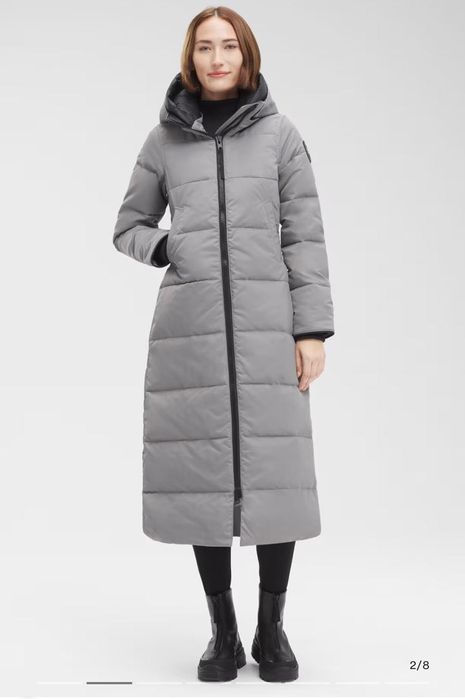 Зимняя длинная парка (пуховик)