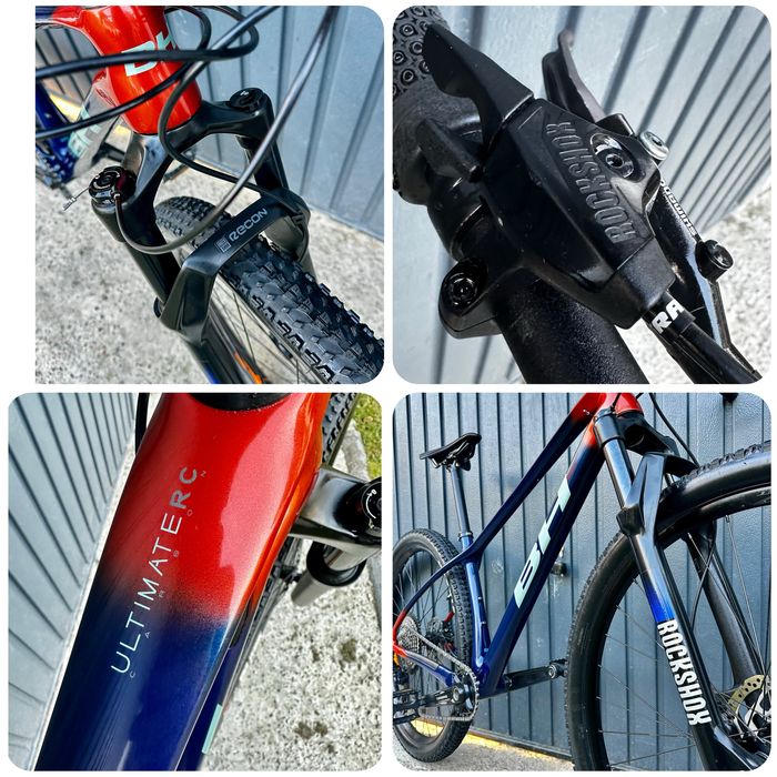 Vând bicicleta BH Ultimate Carbon R.C 7.5, roti 29,cadrul SM, 1x12