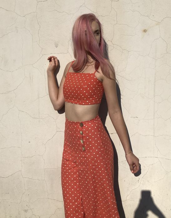 Set Top + Pantaloni (Stradivarius)