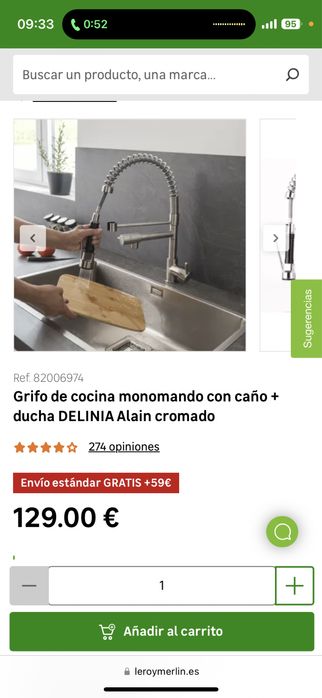 Baterie bucatarie delinia