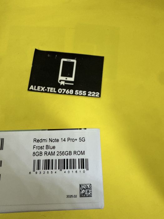 Xiaomi Redmi Note 14 Pro+ 5G 256GB 8GB-RAM Dual Sim Sigilat Nou