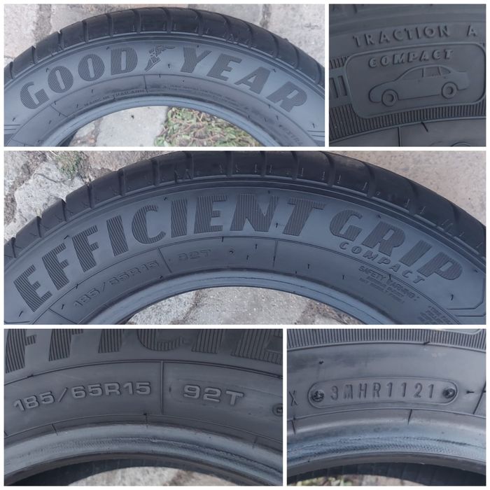 O bucată 205/185 65/55 R15 vară - una Goodyear Semperit Continental