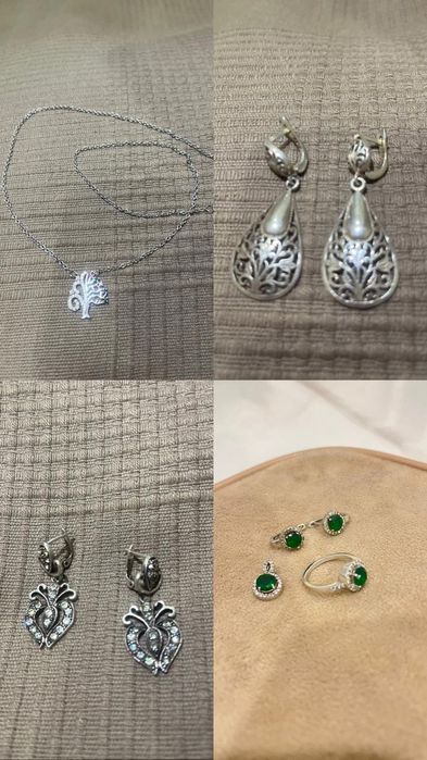 Продам серебряные украшения