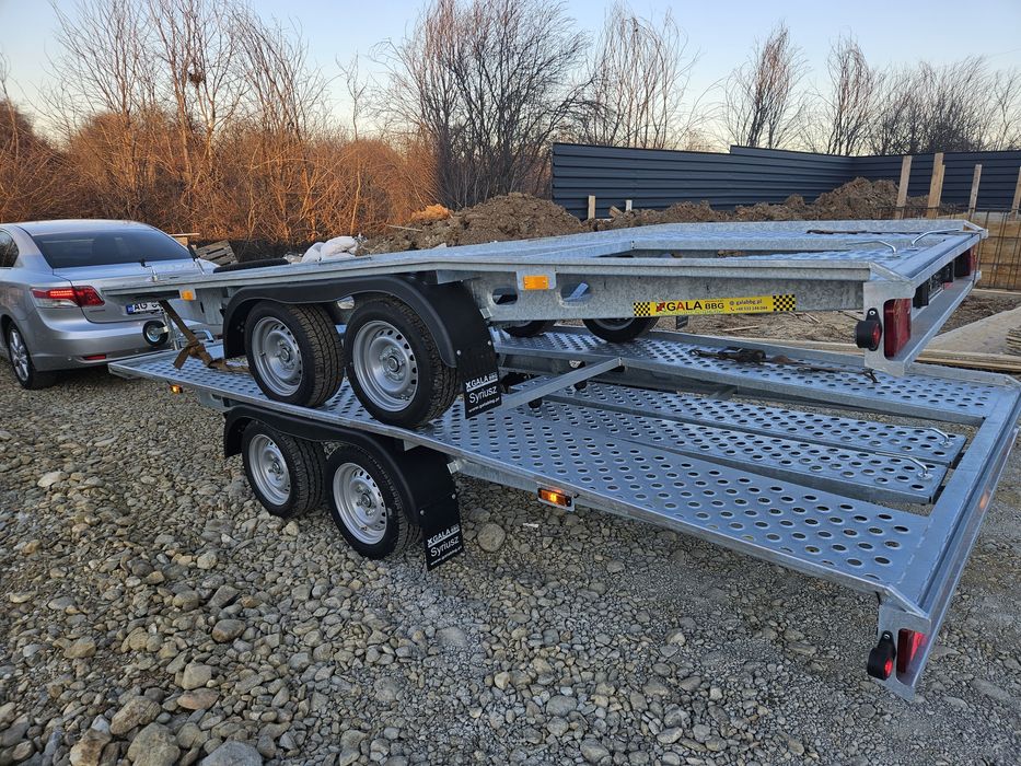 Platforma auto 4m ,trailer,slep Gala NOUA 2026 in stoc TVA inclus carte RAR