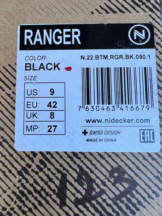 boots noi nidecker ranger mondo 27 europa 42